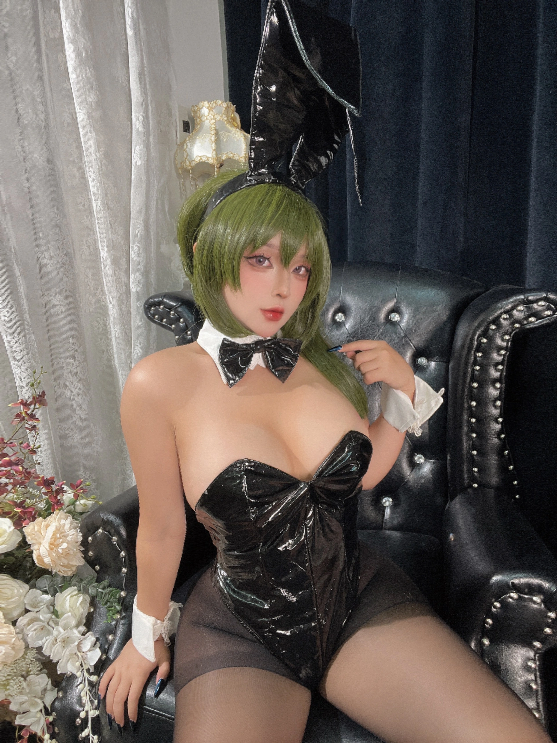 Sayo Momo – NO.067  Ubel ユーベル Black Easter Bunny 🖤 1